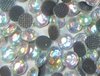 1000 Strass thermocollant SS10 couleur Cristal AB