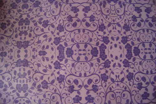 Lot de 2 Feuilles de Papier Decopatch 30x40cm Fleur Violette